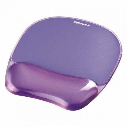 Fellowes Alfombrilla y Reposamuñecas de Gel Violeta Fellowes Alfombrilla y Reposamuñecas de Gel Violeta
